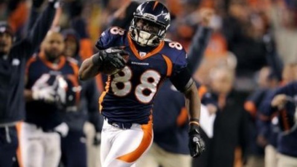 Broncos pick up wide receiver Demaryius Thomas option - Mile High