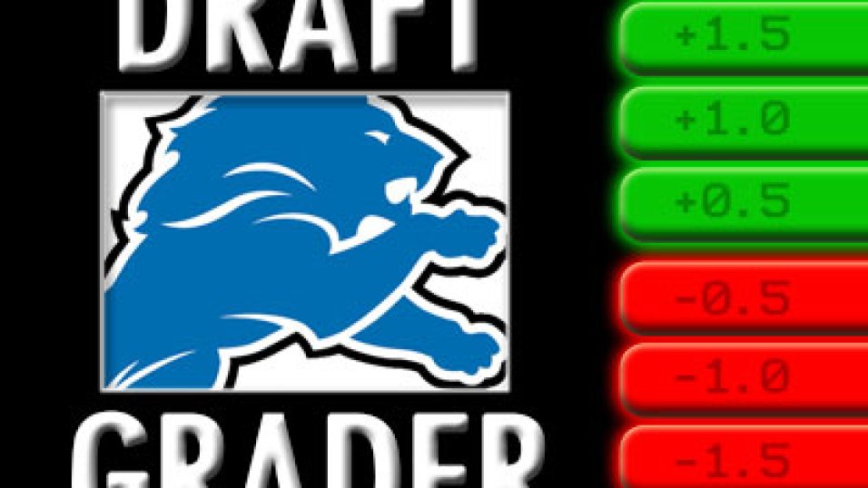 Draft Grader Detroit Lions PFF News & Analysis PFF