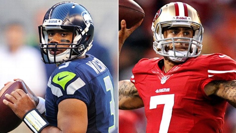 Colin Kaepernick, Andrew Luck, Robert Griffin III, Russell Wilson