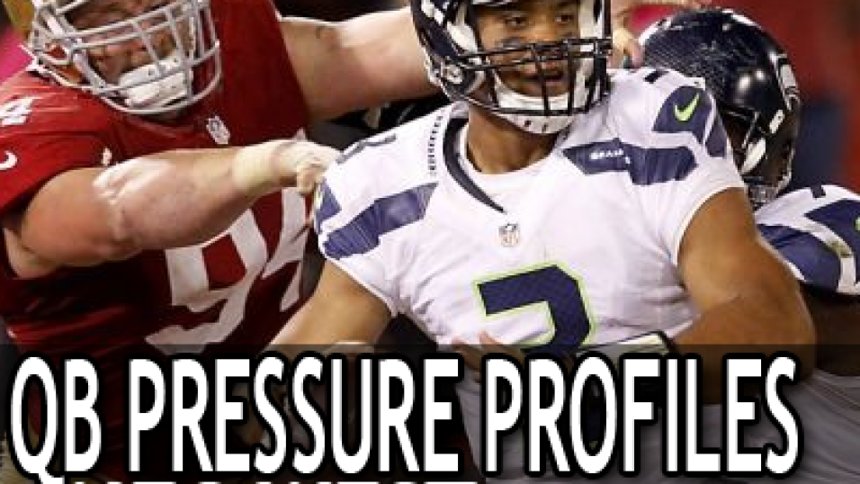 QB Pressure Profiles NFC West PFF News & Analysis PFF