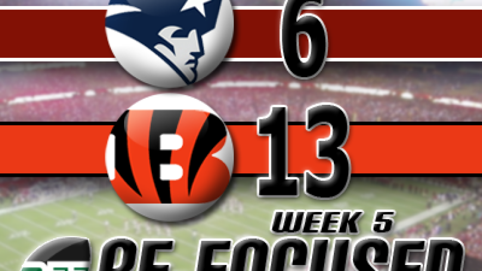 Bengals force late red zone turnover, hold off Patriots