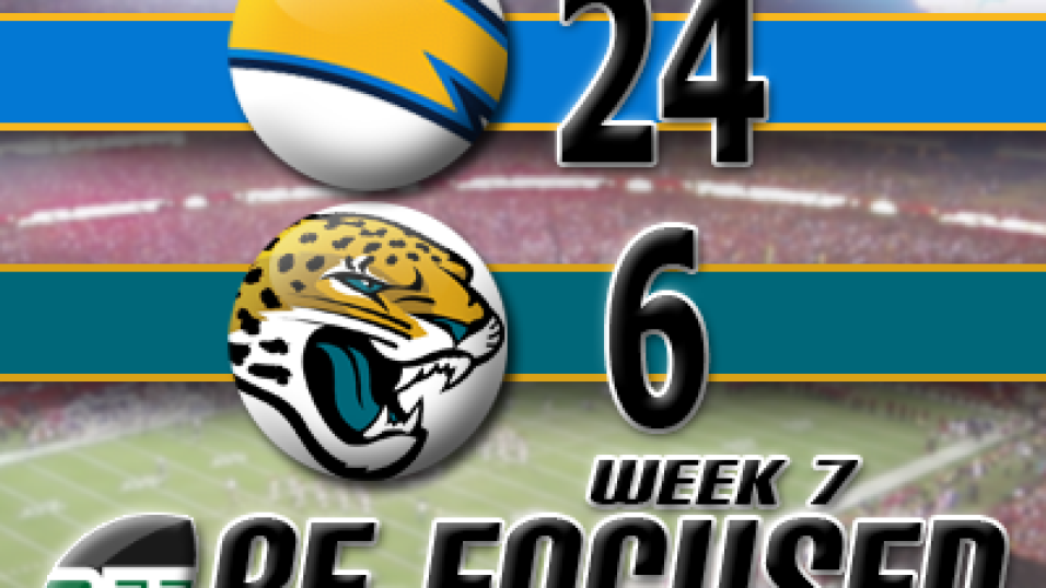 NFL Week 7 PFF ReFocused: Los Angeles Chargers 39, Jacksonville