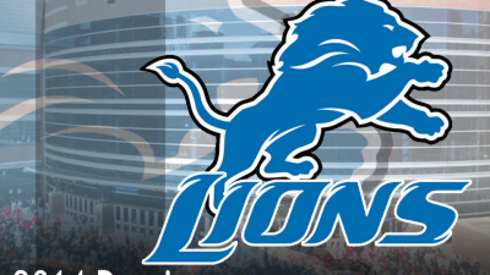 2014.003.172 - Booklet  Detroit lions, Detroit lions logo, Nfl