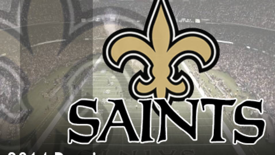 SAINTS 2014 SCHEDULE  New orleans saints, Saints schedule, New orleans