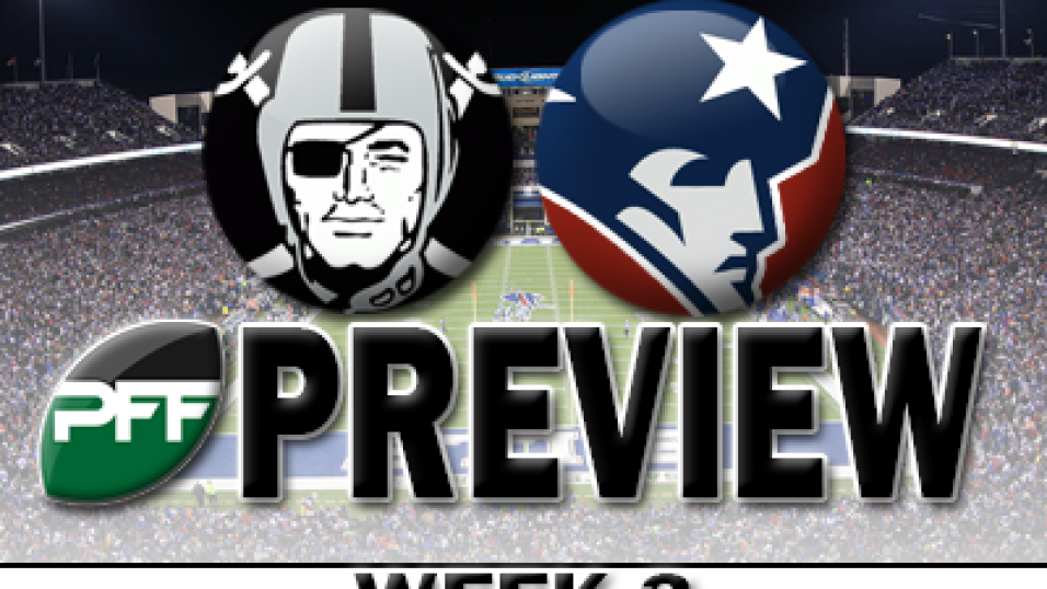 NFL Week 3 PFF ReFocused: New England Patriots 36, Las Vegas Raiders 20, NFL News, Rankings and Statistics