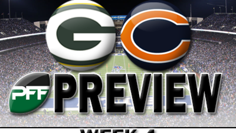 PFF Preview: Packers @ Bears, Week 4, PFF News & Analysis