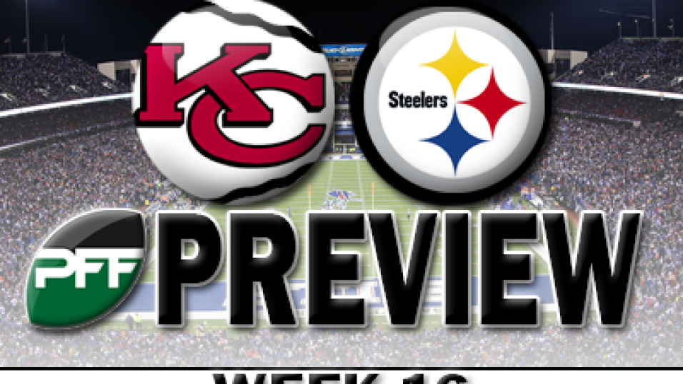 PFF: Pittsburgh Steelers vs. Kansas City Chiefs preview