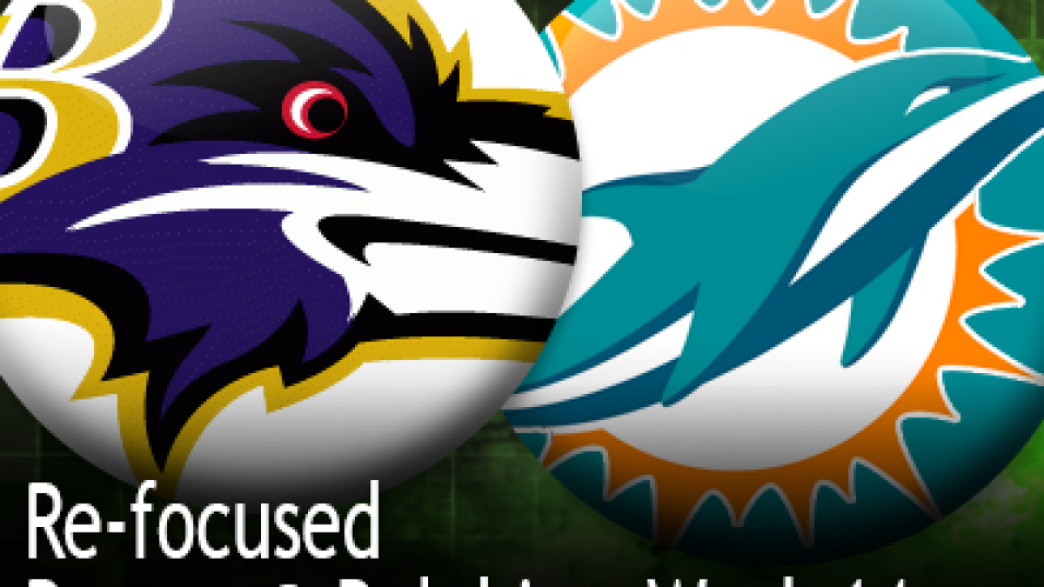 Refocused: Baltimore Ravens 40, Miami Dolphins 0, PFF News & Analysis