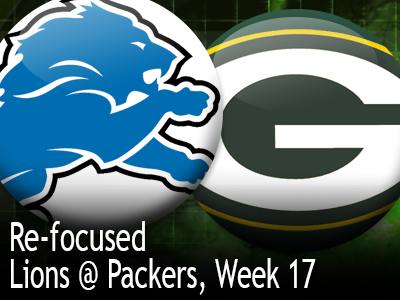 ReFo: Lions @ Packers, Week 17