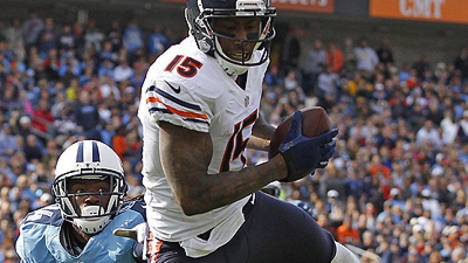 Chicago Bears wide receiver Brandon Marshall in a 2014 game