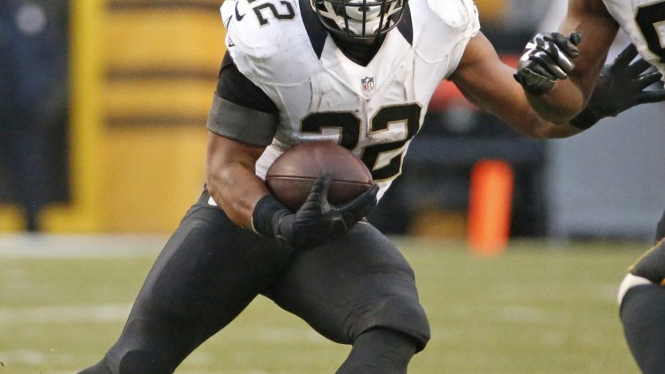 New Orleans Saints' Mark Ingram plays during the second half of an