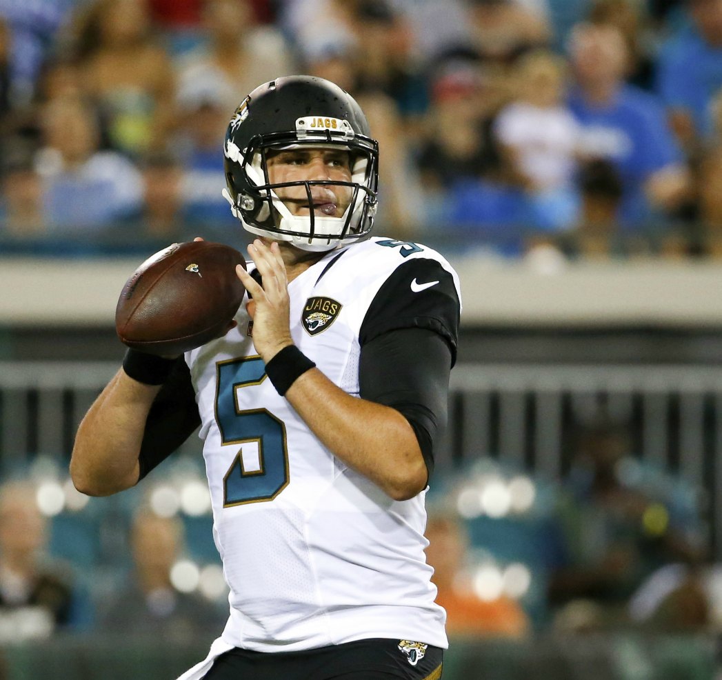 Blake Bortles Jaguars Preseason