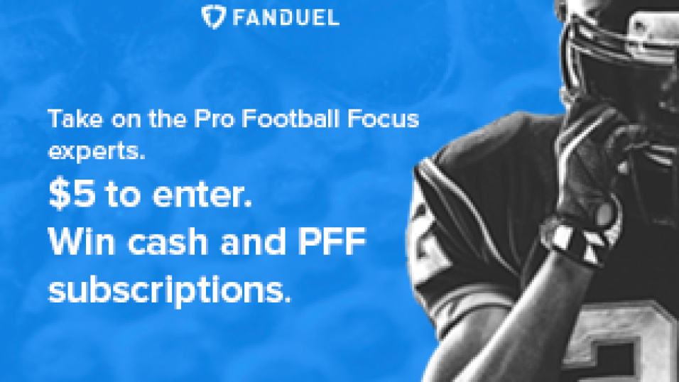 Beat our PFF fantasy experts in FanDuel and win your share of $6,500, Fantasy Football News, Rankings and Projections