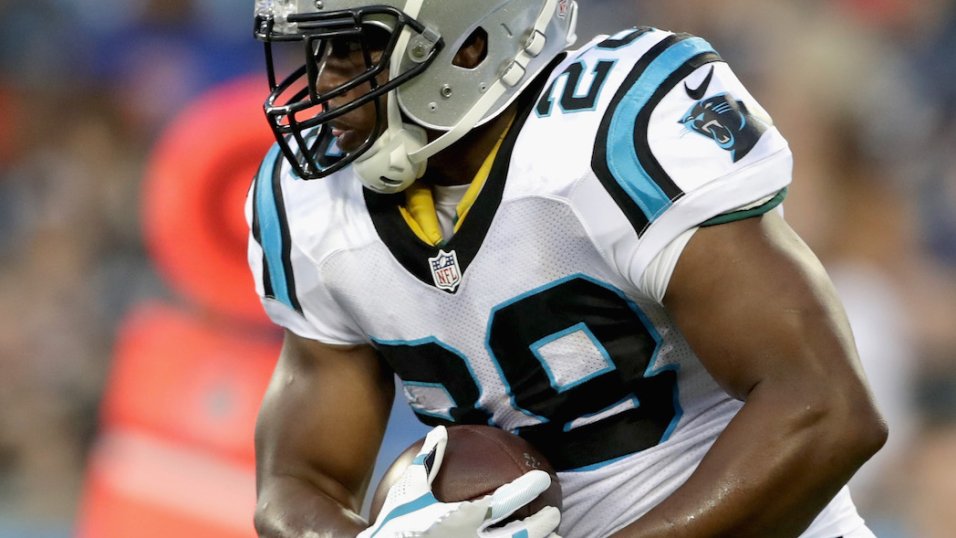 Panthers RB Stewart concerned about Super Bowls, not carries