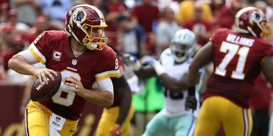 Redskins QB Kirk Cousins