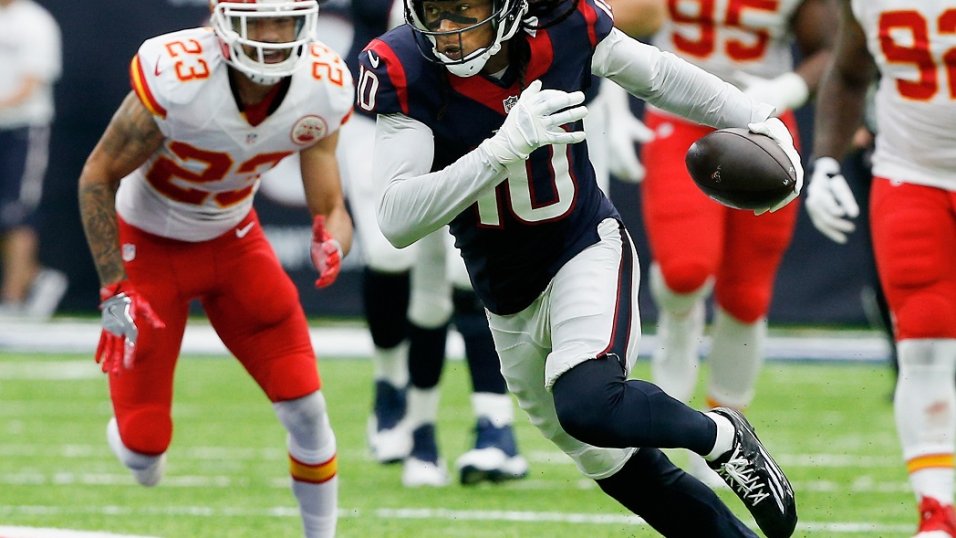 PFF calls out an amazing stat from former Houston Texan DeAndre Hopkins