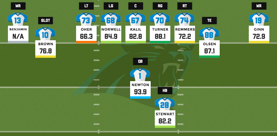 Panthers offense