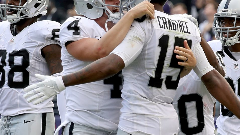 Derek Carr-Michael Crabtree connection something special