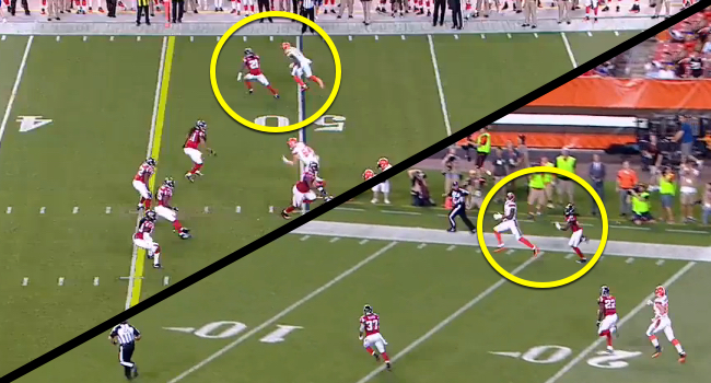 Terrelle Pryor vs Desmond Trufant