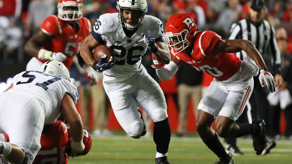 NCAA Football Jersey Penn State Nittany Lions #26 Saquon Barkley College