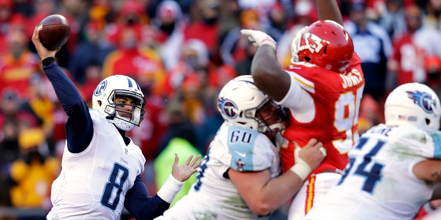 Tennessee Titans QB Marcus Mariota