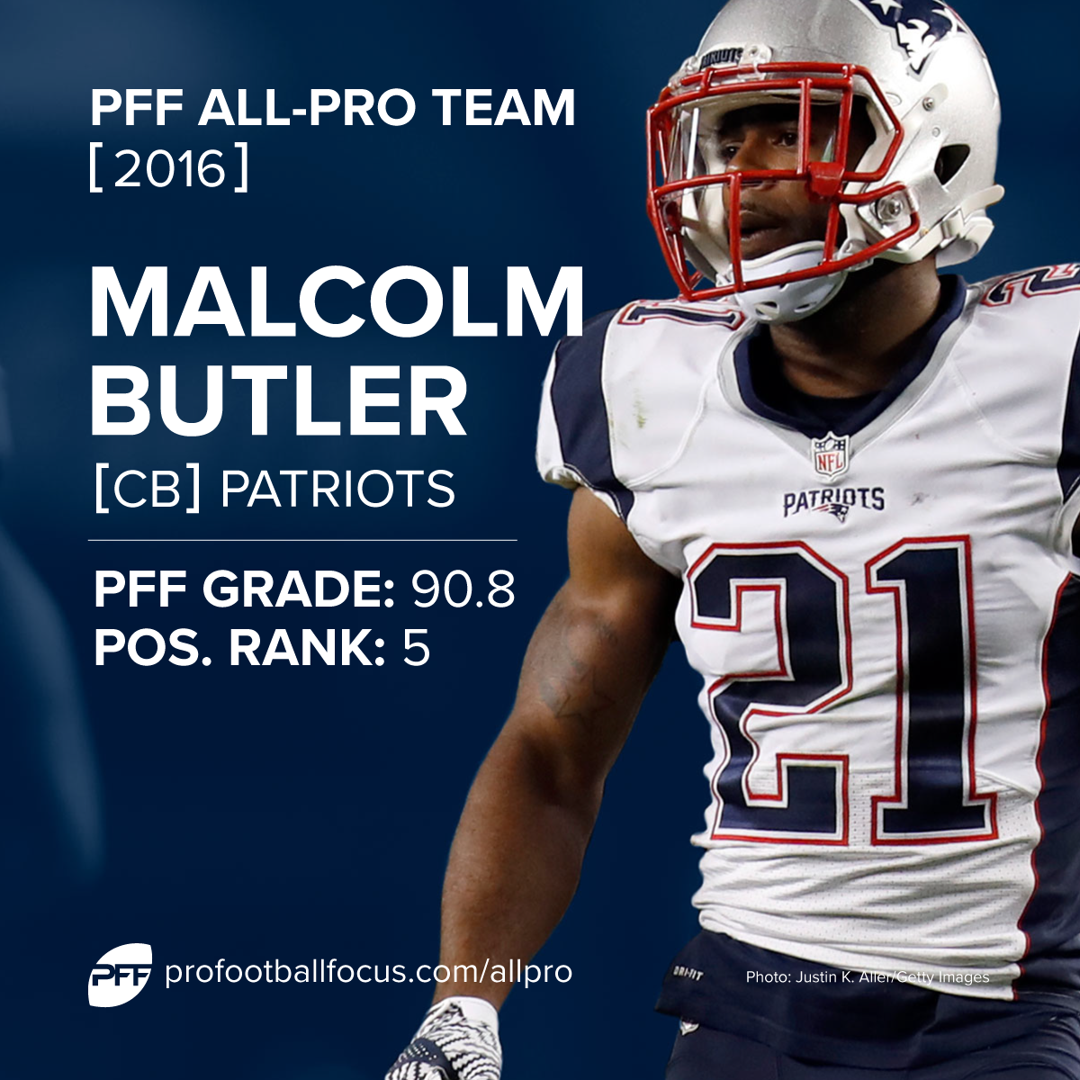 Malcolm Butler 2016 All-Pro