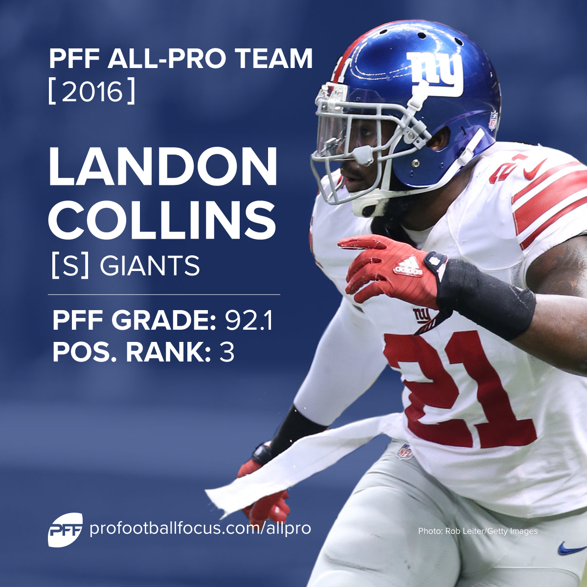 Landon Collins PFF All-Pro