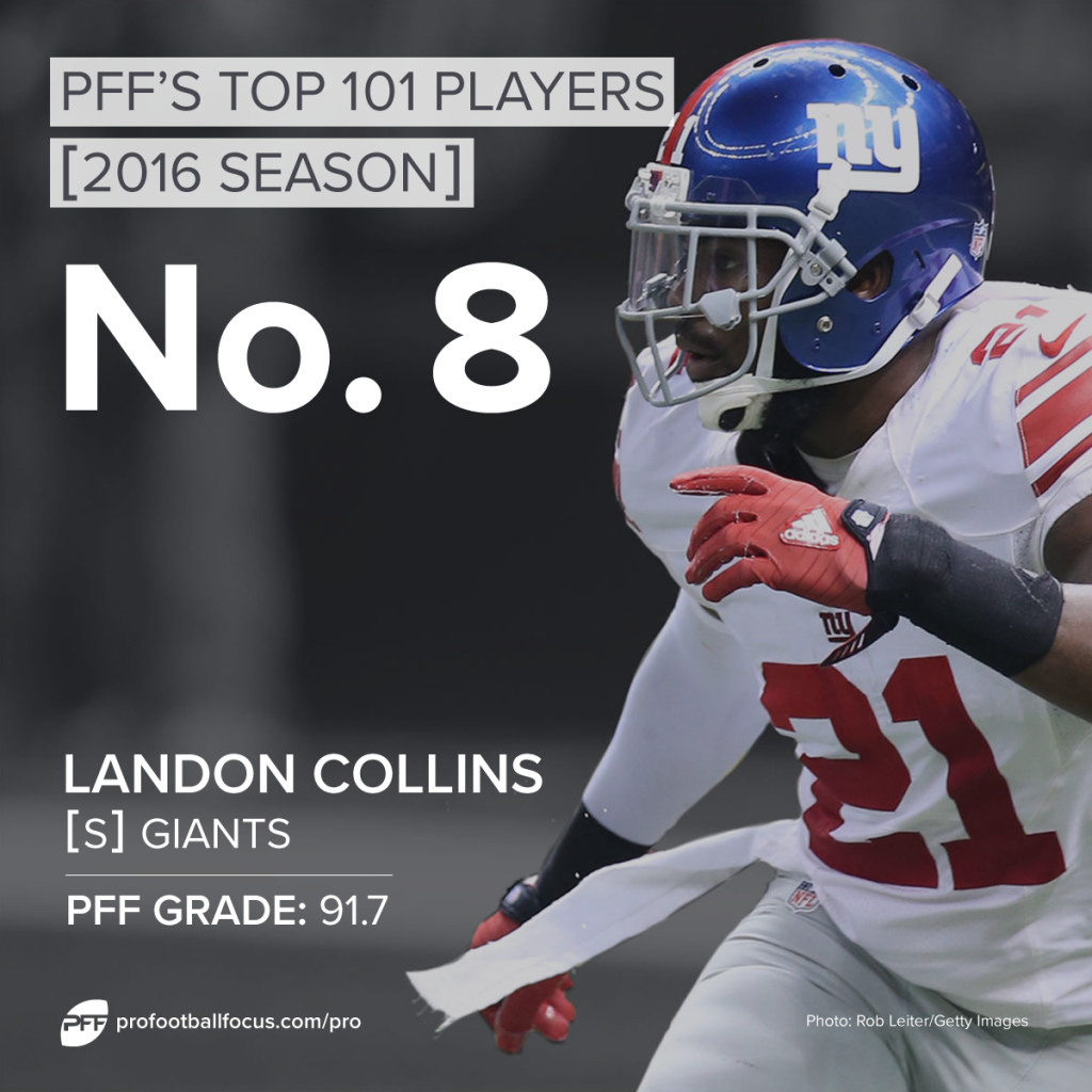 Landon Collins, Giants, Top 101