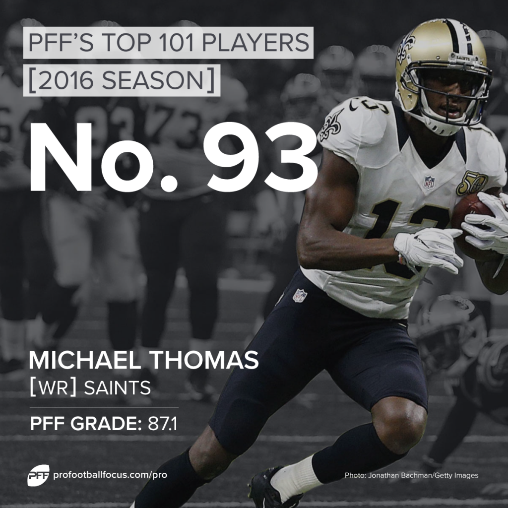 Mike Thomas, WR, Saints, Top 101