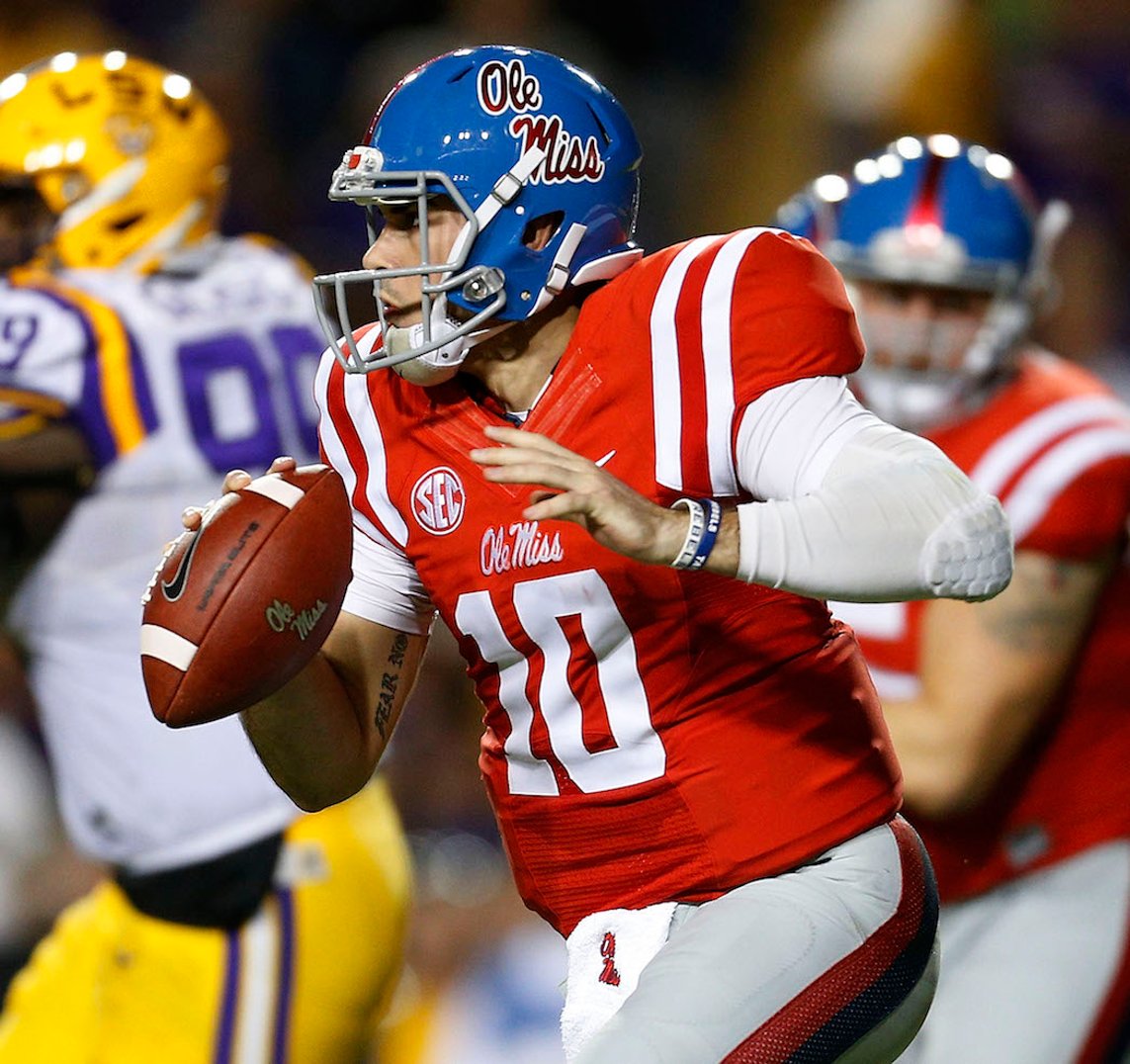 PFF scouting report Chad Kelly, QB, Ole Miss