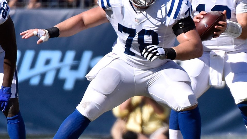 Indianapolis Colts' streaks on line without center Ryan Kelly 