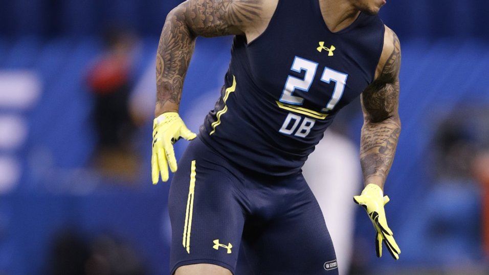 Seattle Seahawks safety Josh Jones (13) looks on during an NFL