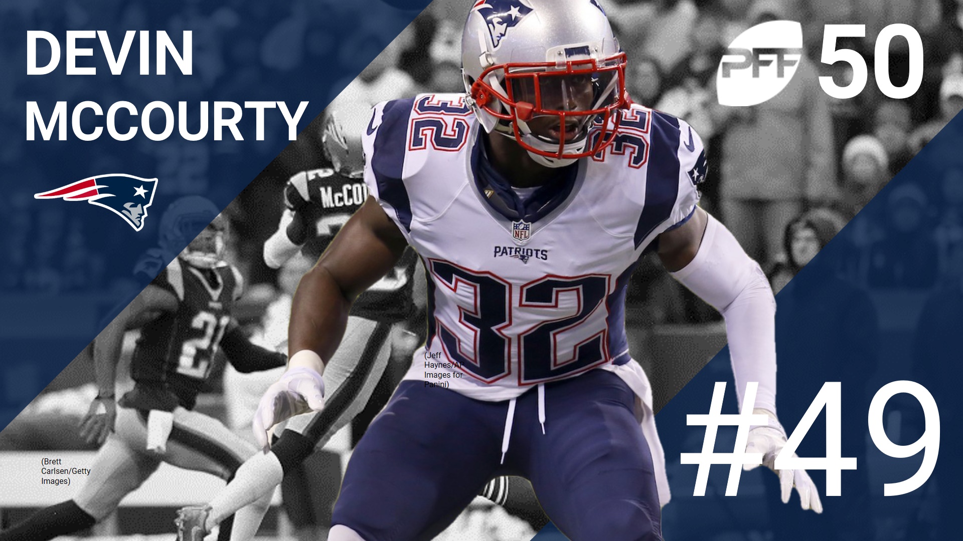 Devin McCourty is establishing himself as a shutdown corner