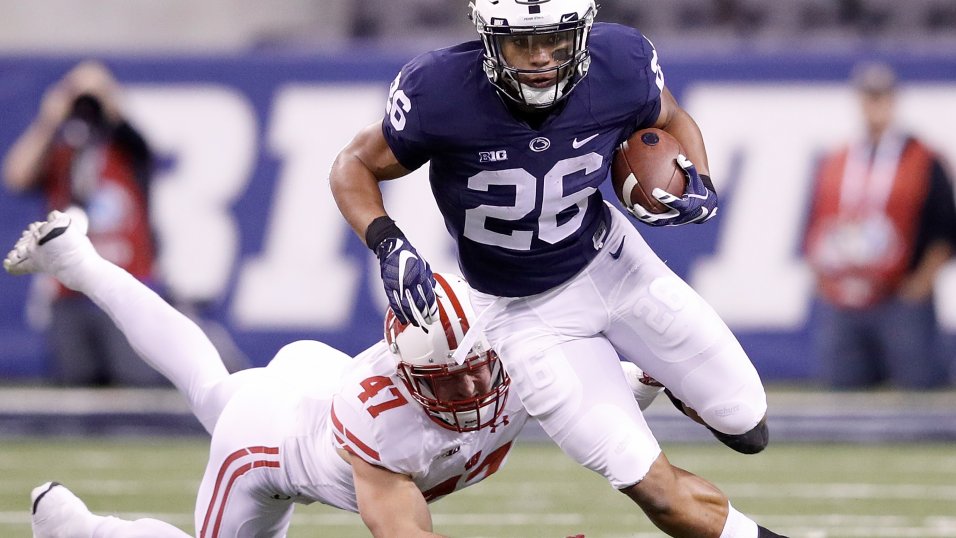 NCAA Football Jersey Penn State Nittany Lions #26 Saquon Barkley College