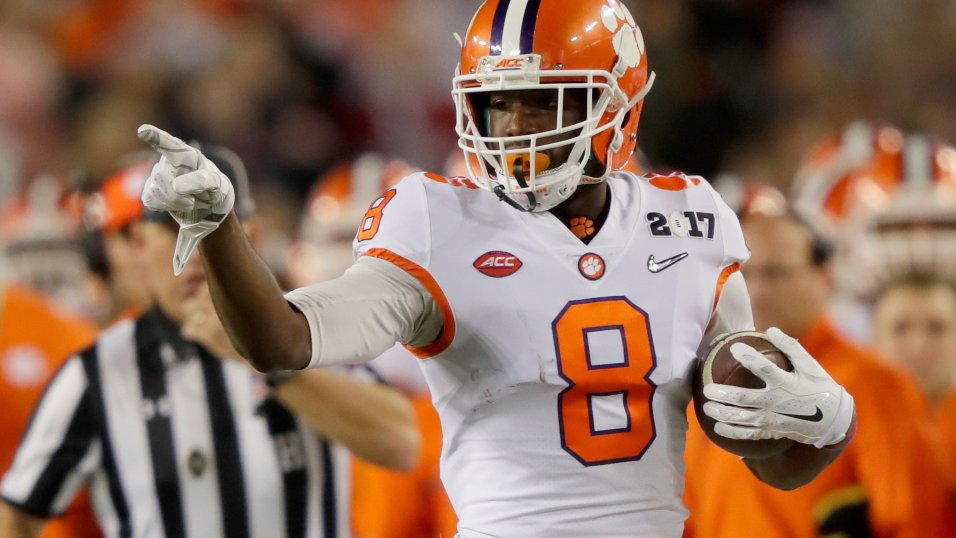 Clemson wide receiver Deon Cain declaring for NFL draft