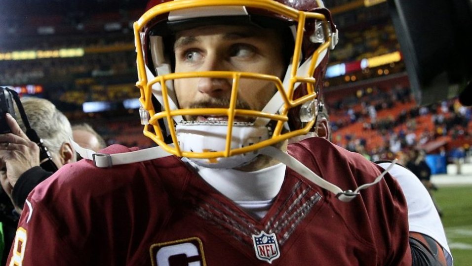 January 3rd, 2016:.Washington Redskins quarterback Kirk Cousins (8