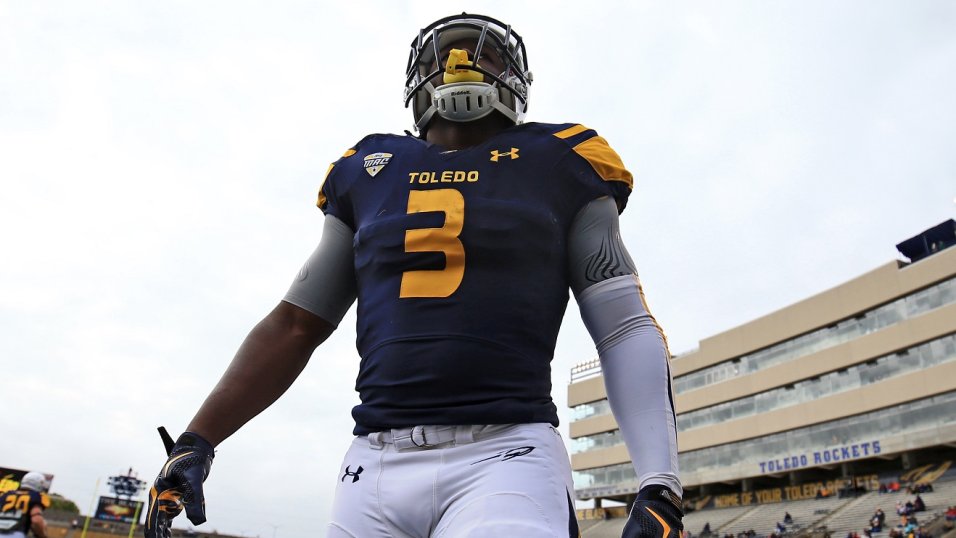 Kareem Hunt, Running back, Toledo Rockets, Kansas City Chiefs