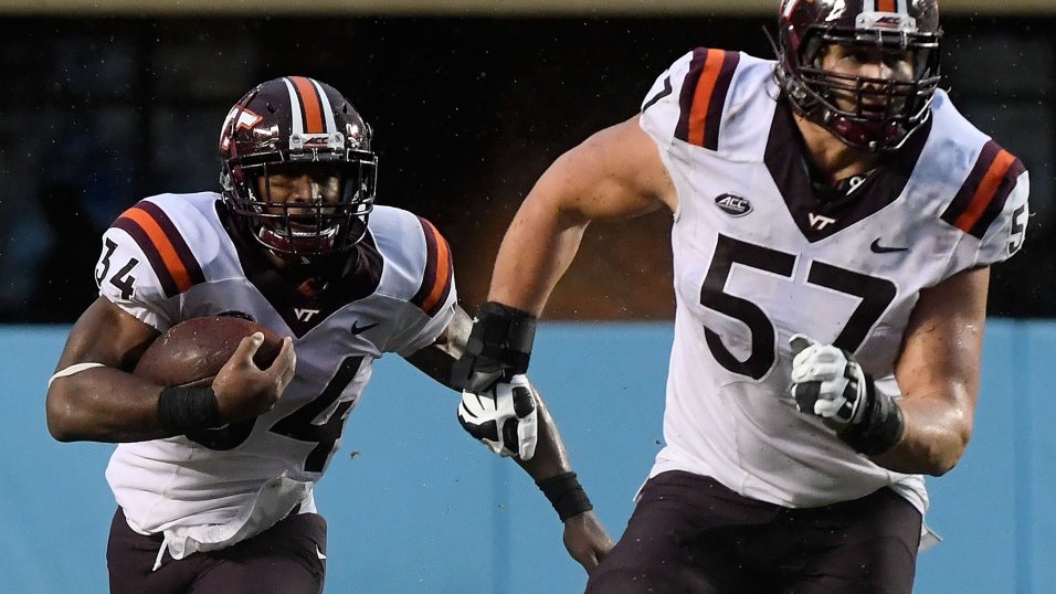 Wyatt Teller earns Top 20 ranking from Pro Football Focus - Virginia Tech  Athletics