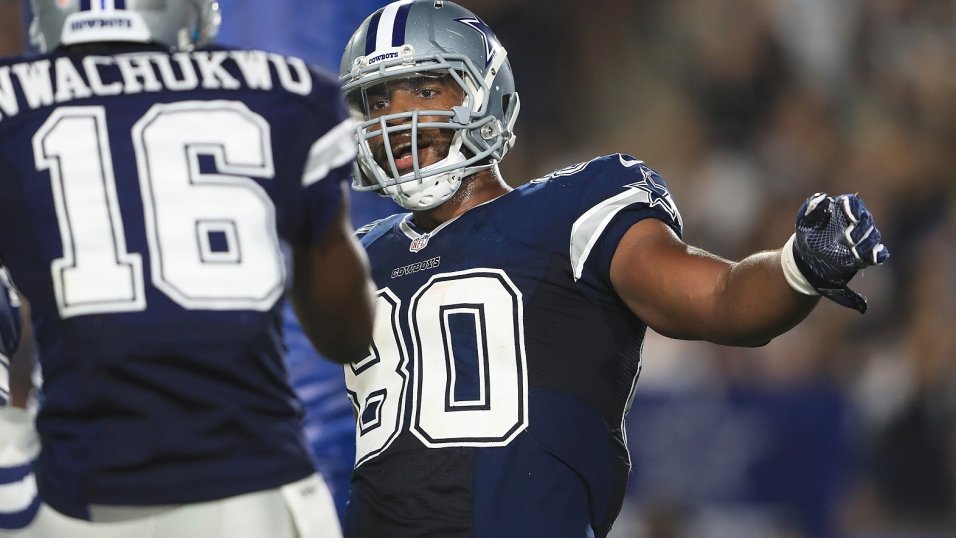 Dallas Cowboys release tight end Rico Gathers of Baylor