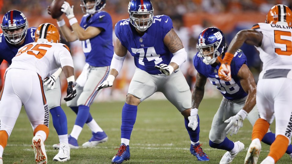 Ereck Flowers struggling with consistency at Giants camp, PFF News &  Analysis