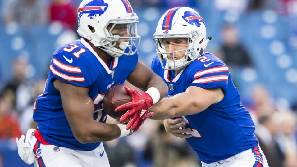 August 17, 2017: Buffalo Bills quarterback Nathan Peterman (2) in