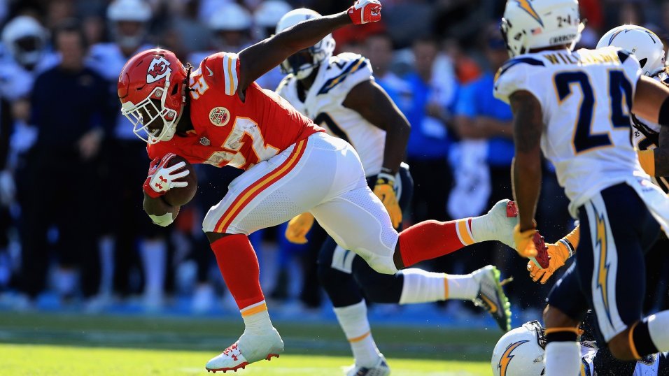 Fantasy Game Notes: Kansas City Chiefs at Los Angeles Chargers