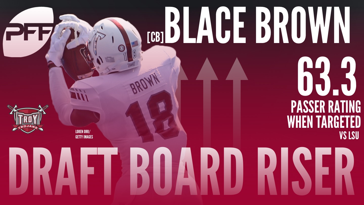 PFF Draft Watch: Draft Board Risers - Week 4, NFL Draft