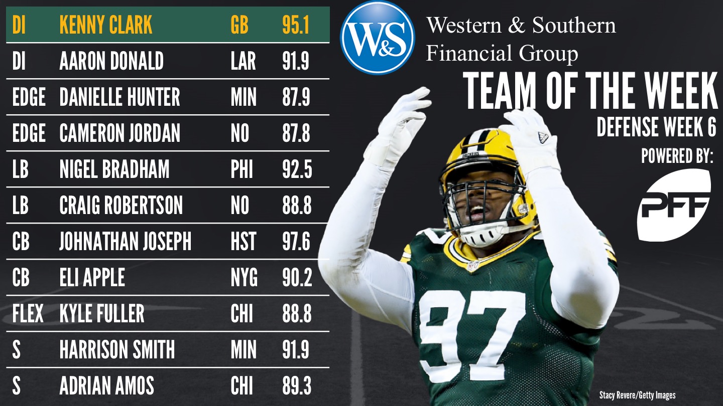 NFL Week 6 Team of the Week