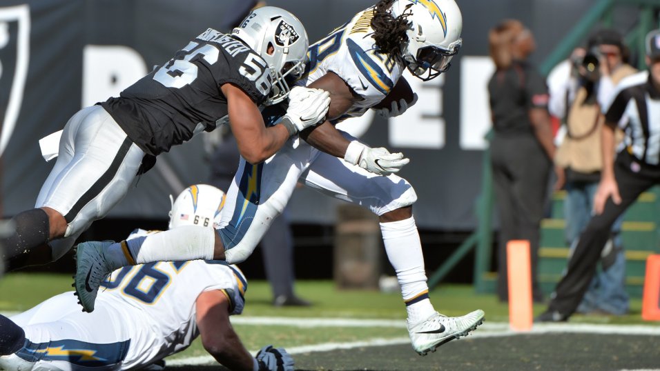 Fantasy Game Notes: Oakland Raiders at Los Angeles Chargers