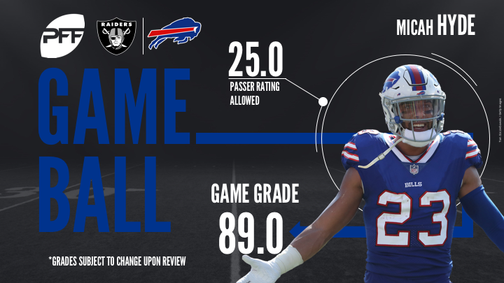 Refocused: Buffalo Bills 34, Oakland Raiders 14, NFL News, Rankings and  Statistics