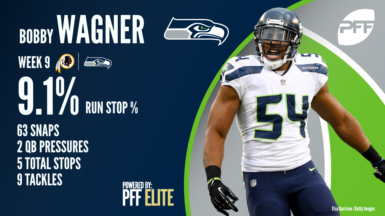 Wagner shining as one of league's top linebackers, PFF News & Analysis