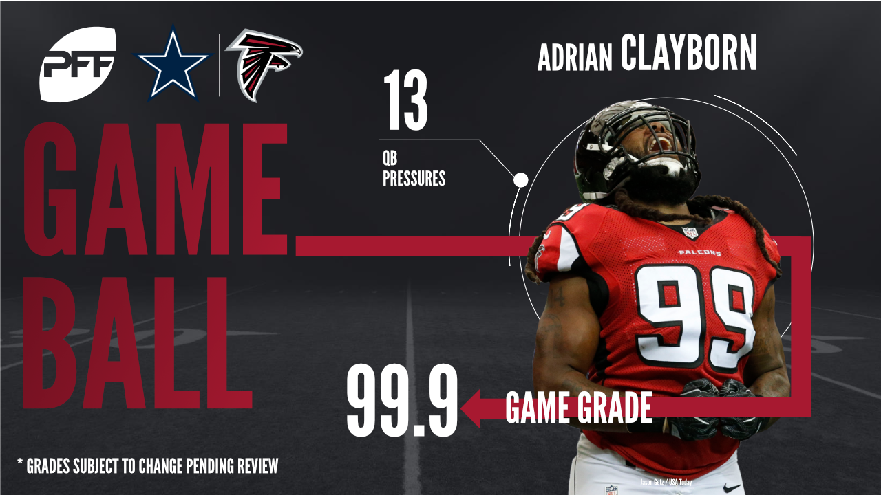 Atlanta Falcons edge defender Adrian Clayborn