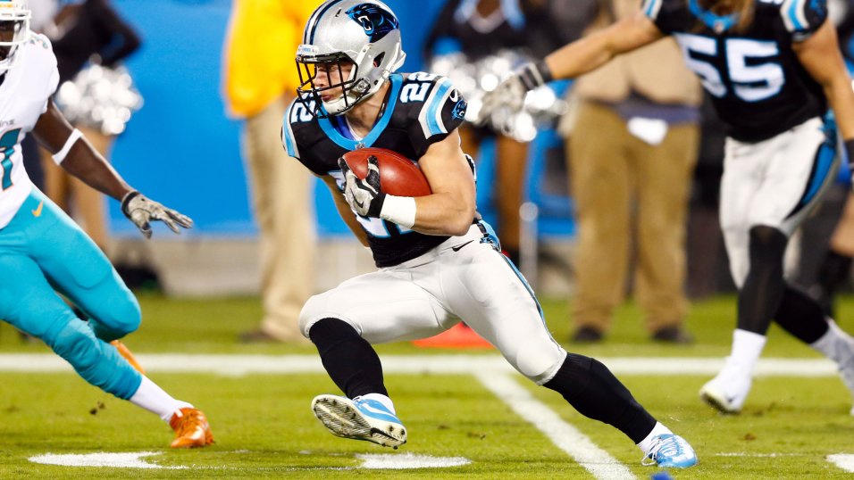 NFL notebook: Panthers hopeful RB McCaffrey will play Sunday