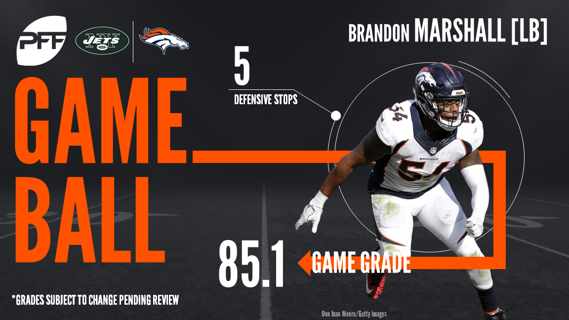 Denver Broncos LB Brandon Marshall